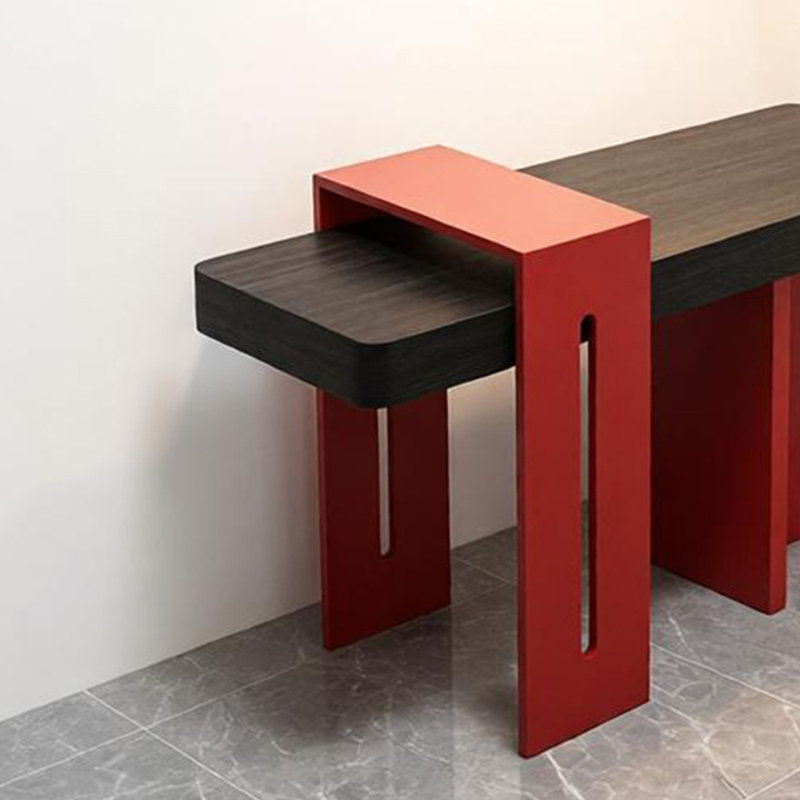 Table d'entrée italienne minimaliste, H 35,43 po x l 62,99 po x P 15,75 po