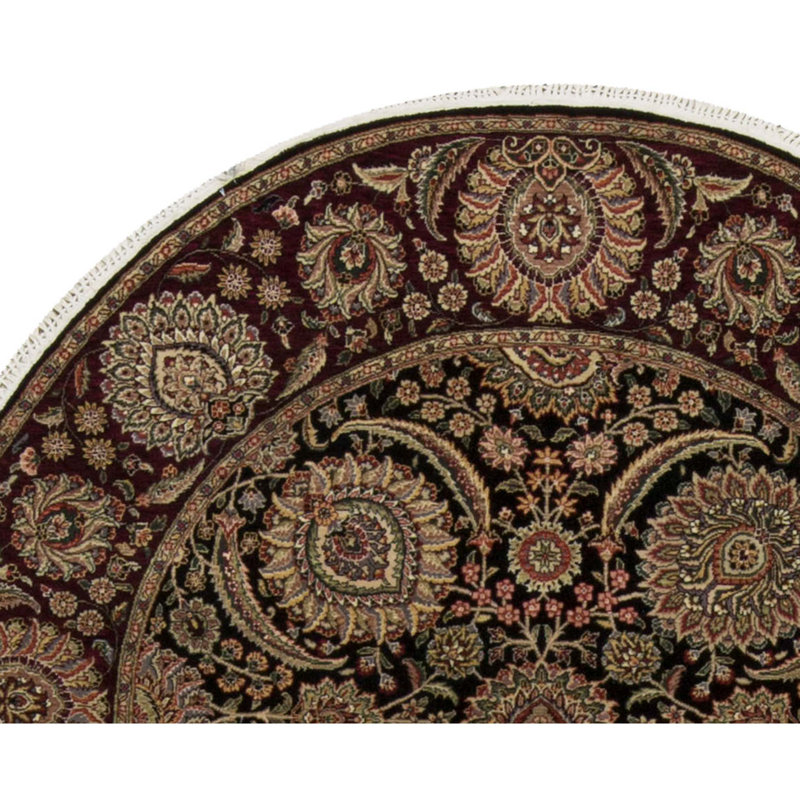 Manchuria One-of-a-Kind Round 6' x 6' Hand Knotted Area Rug