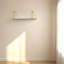 Tablette simple murale flottante à fixation murale rustique-784184272