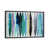 Distressed Black Floater Framed
