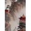 Papier peint paysage asiatique pagode sereine-874138279