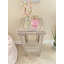Muhja Embossed Metal & Glass Moroccan Style Lamp Plant Table-432592541