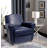 Vicenza Upholstered Full Grain Leather Wingback Chair
