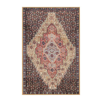 Tapis oriental brun / beige
