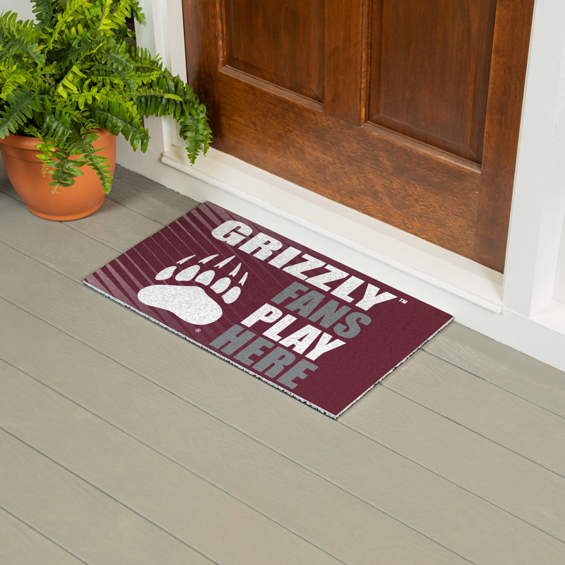 Tapis en PVC de l'Université de Montana, 28 po x 16 po