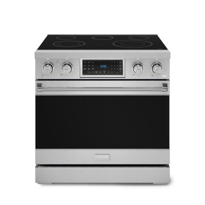 Gordon Ramsay by THOR Kitchen 36 Inch Professional Electric Range with Tilt Panel Touch Control 