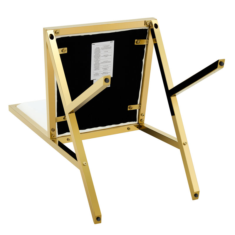 Chaises de salle à manger ergonomiques en cuir synthétique de style moderne pour la cuisine