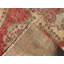 Tapis turcs, tapis de 4,3 x 7,1 pi, tapis tendance, tapis rétro, tapis tissés à la main rouge