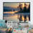 Rasheed Morning Fog over the Lake Sunset II - Print on Canvas-87372708-87372710