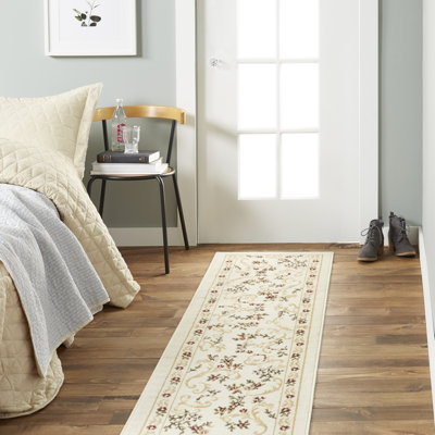 Tapis floral ivoire Gossard