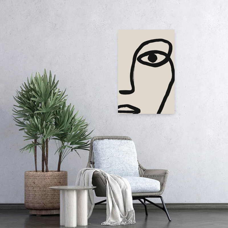 Art contemporain contemporain abstrait, H 24 po x l 16 po