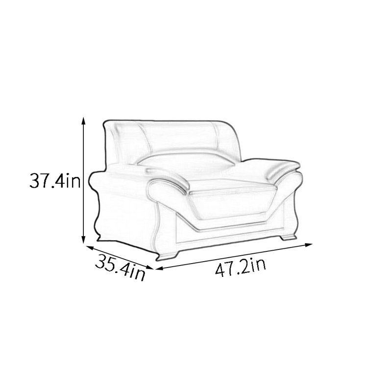 Chaise d'appoint moderne exquise et élégante