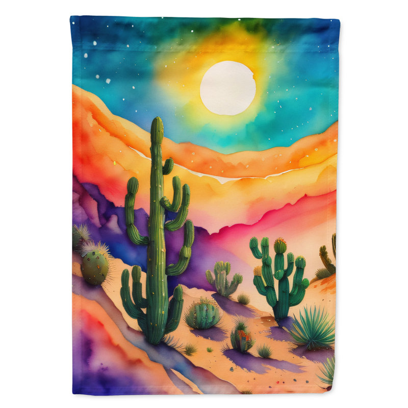Drapeau de jardin double en polyester H 15,5 po x l 11,25 po