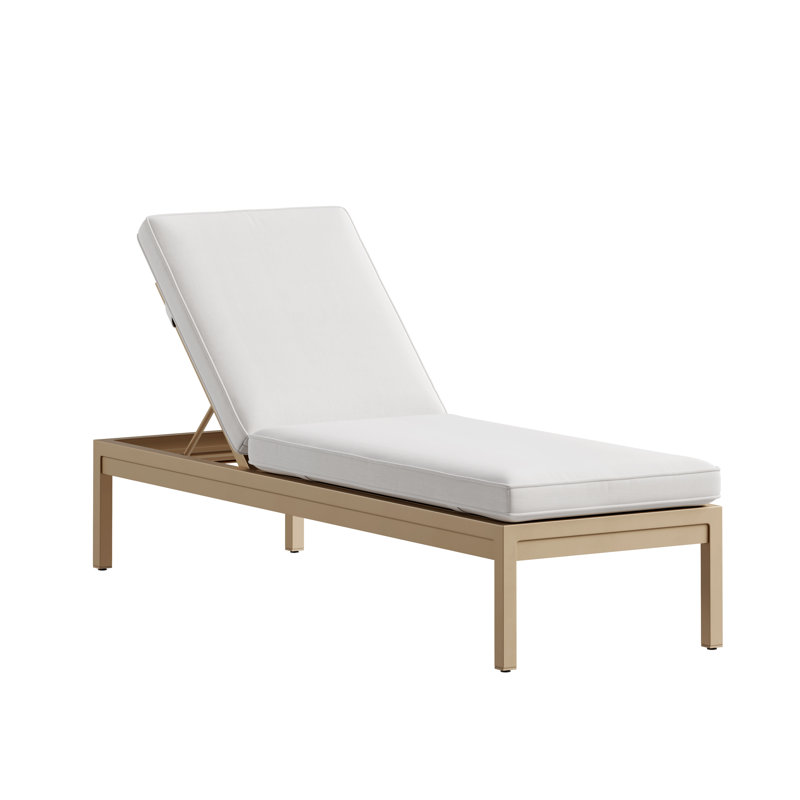 Chaise Lounge, Almond Bark