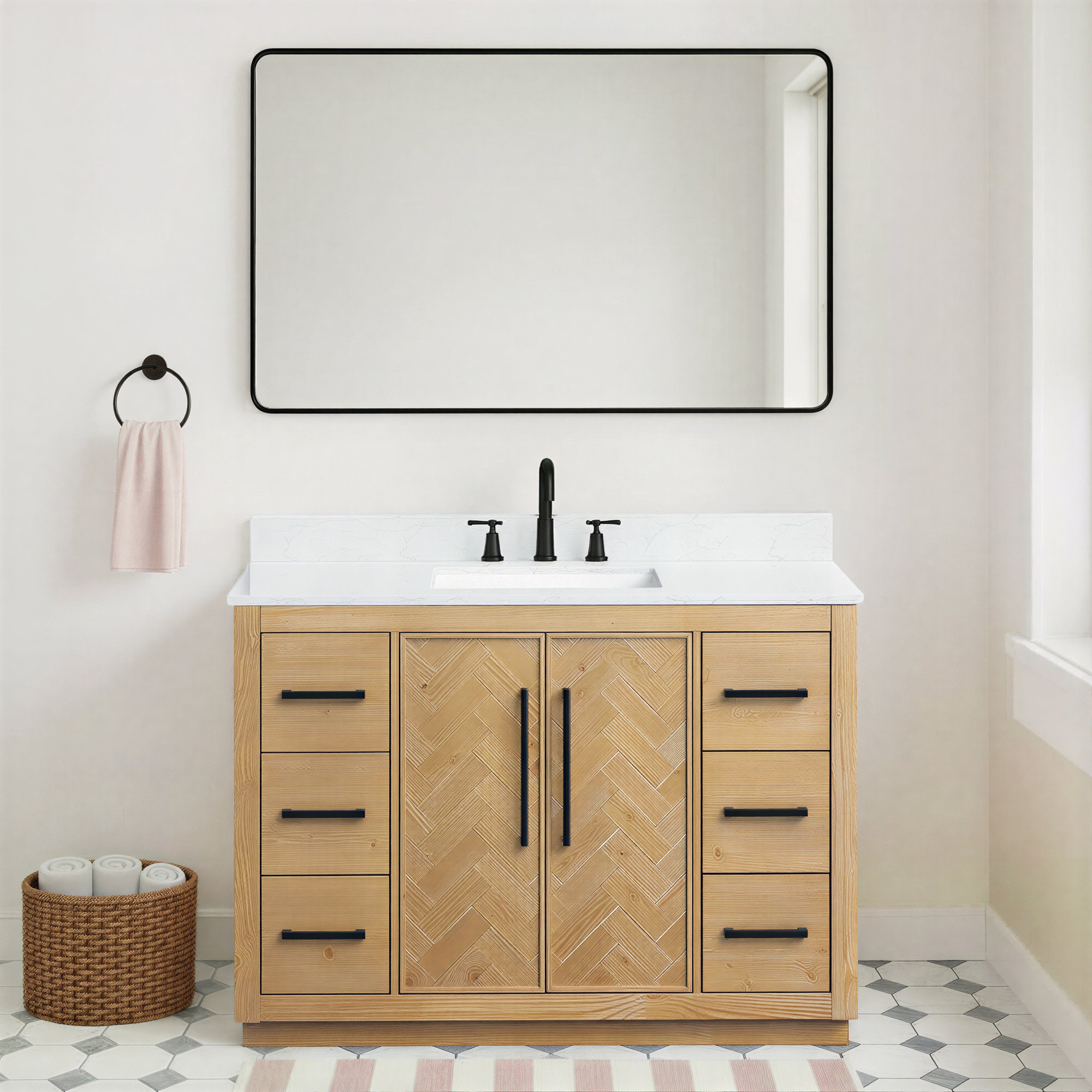 Eris 48'' Single Bathroom Vanity