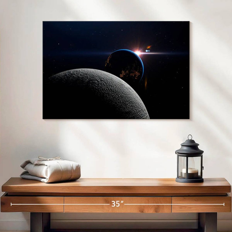 Oberle Lunar Eclipse, 16" H x 24" W
