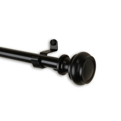Mojica Steel Adjustable Single Curtain Rod