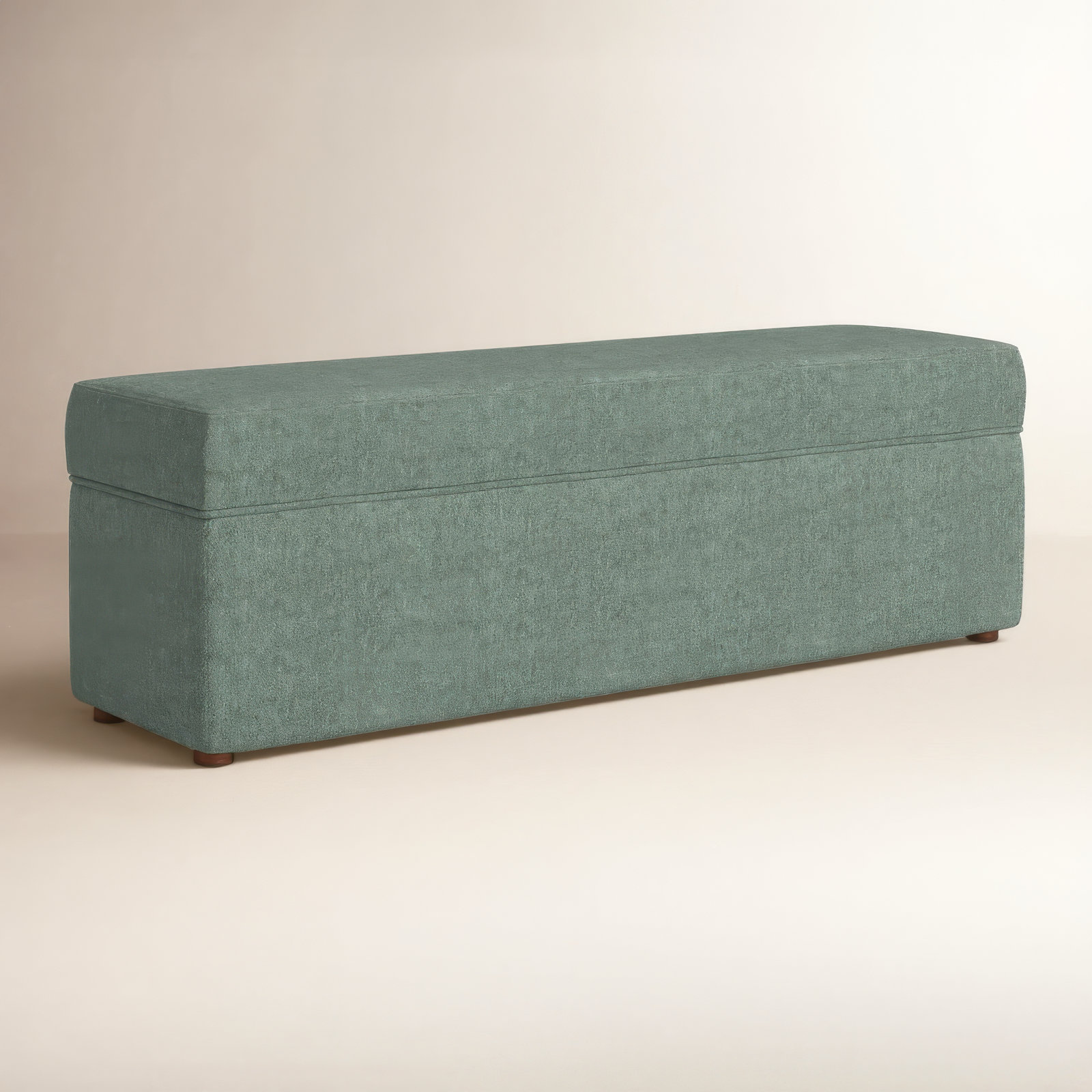 Mel Storage Bench, Honeycomb Forest Chenille