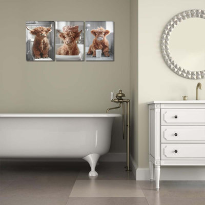 3 Piece Wrapped Canvas Print