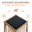 30.71” Solar Integrated Led Outdoor Floor Lamp-115237880