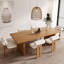 Bobb Burlywood Rectangular Solid Wood Dining Table-126050544-126050549