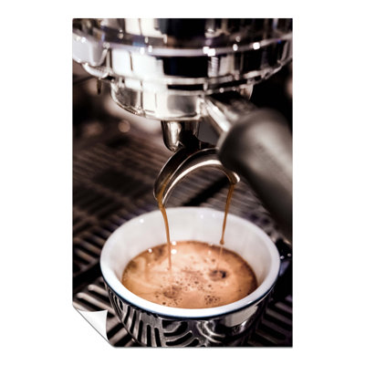 Dripping Espresso Coffee - No Frame Print