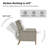 Terren 28.74" Wide Upholstered Push Back Recliner-143104694
