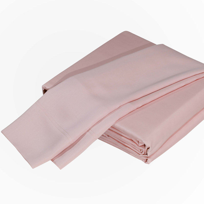 Sheet Set, Queen Sheet Set w/ 1 Fitted Sheet, 2 Pillowcases, Rose