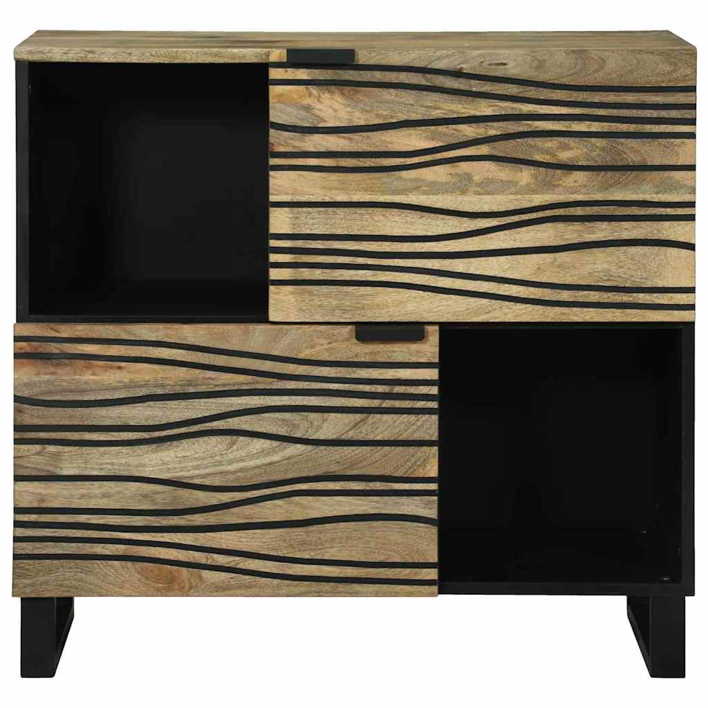 Sideboard 80 X 33 X 75 Cm Solid Mango Wood