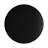 Black 5-Piece Round Dining Set With Upholstered Chairs-356628752