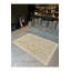 Tapis beige tissé à motif floral lavable Mosso-1417449134