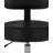 Multi-Functional Drawing Spa Bar Stools With Backrest Pads And Wheels, Black, 22.72 Inches Deep X 22.72 Inches Wide X 37.8 Inches High