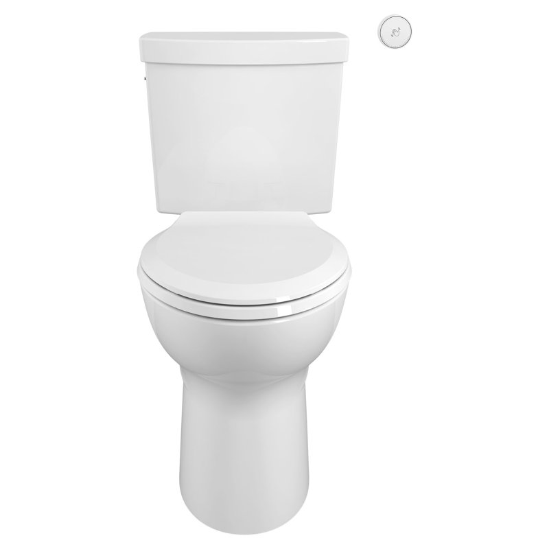 American Standard Cadet 1.28 GPF Elongated 16.5 Comfort Height Chair Height Floor Mounted Toilet