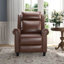 Fauteuil inclinable 33,5 po en cuir véritable-246832709