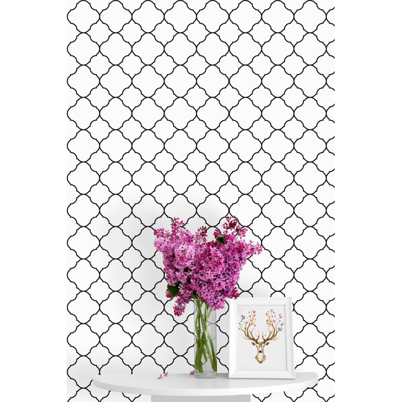 Panneau de papier peint Windell Victorian, L 120 po x l 25 po