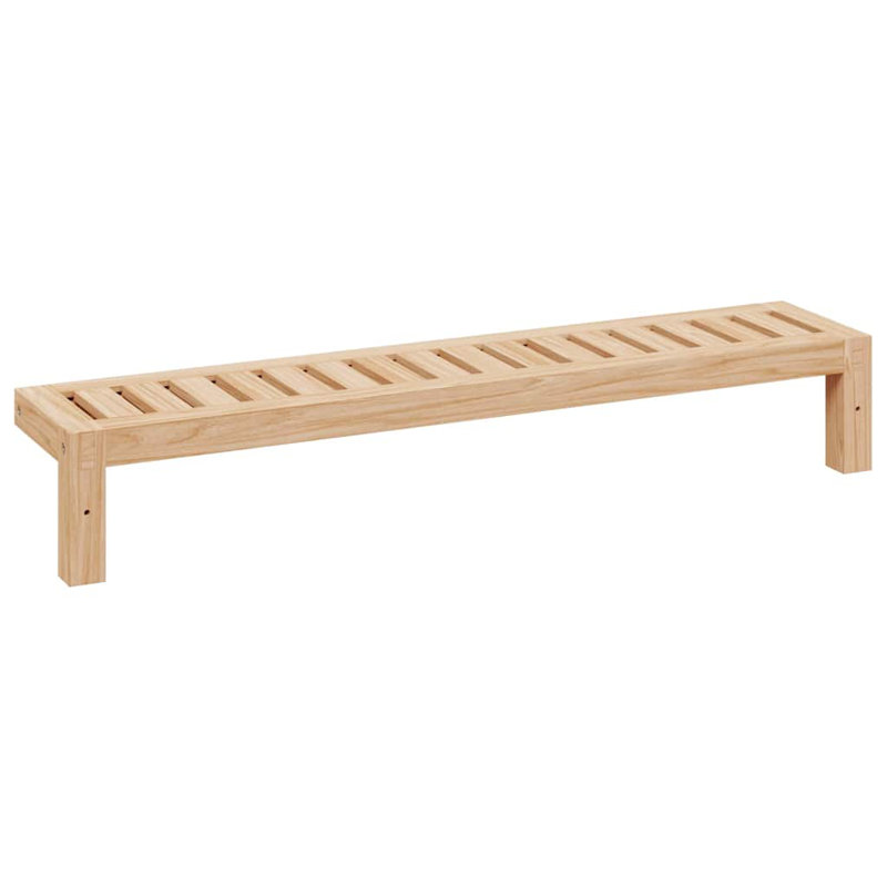 Solid Wood Bracket Shelf