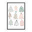 Playful Christmas Trees I Print in a Frame-1234660600-1234660489