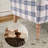 29" Wide Traditional Plaid Upholstered Armchair With Solid Wood Legs-2087351727