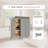 Gray Shaker Solid Wood Wall Cabinet With Soft-Close Doors, Adjustable Shelves - 24" Double Door Storage For Kitchen, Bathroom, Laundry, Garage (Easy Assembly, 24"W X 12"D X 30"H)-1266006392-1266006389
