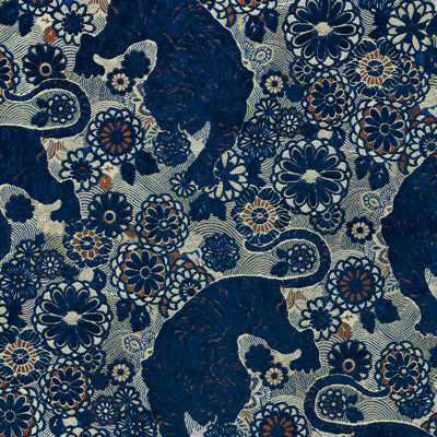 Tissu toundra sibérien