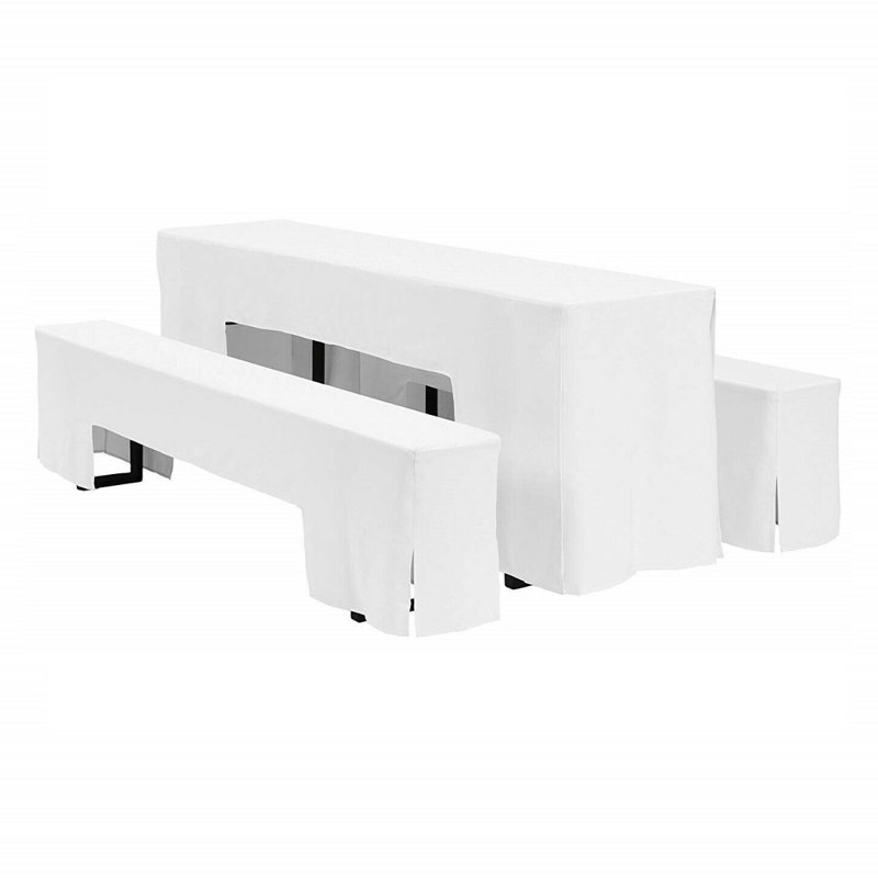 Ebrar Tablecloth, White