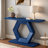 Ethereal 55.1" Farmhouse Wood Console Table-316320004