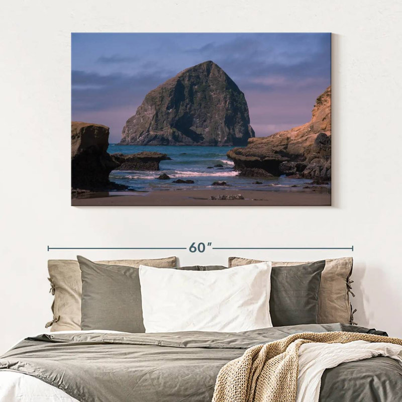 Gillard Oregon Haystack Rock, 34" H x 51" W