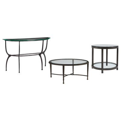 Metal Designs Coffee Table Set
