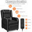 Fauteuil de massage en similicuir-76633704