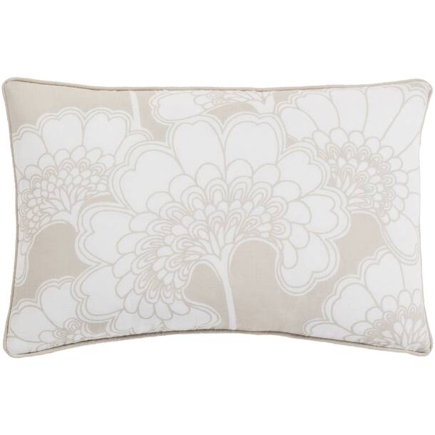 Ebern Designs Leidesdorff Floral Linen Pillow Cover & Reviews | Wayfair