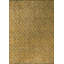 Rapture Geometric Shapes Area Rug in Gold-1226712536