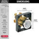 Universal Mixing Rough in Valve