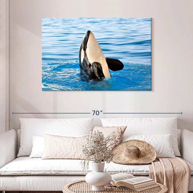 Brampt Orca Sighting, 30" H x 45" W