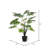 38" Artificial Potted Grand Philodendron Bush